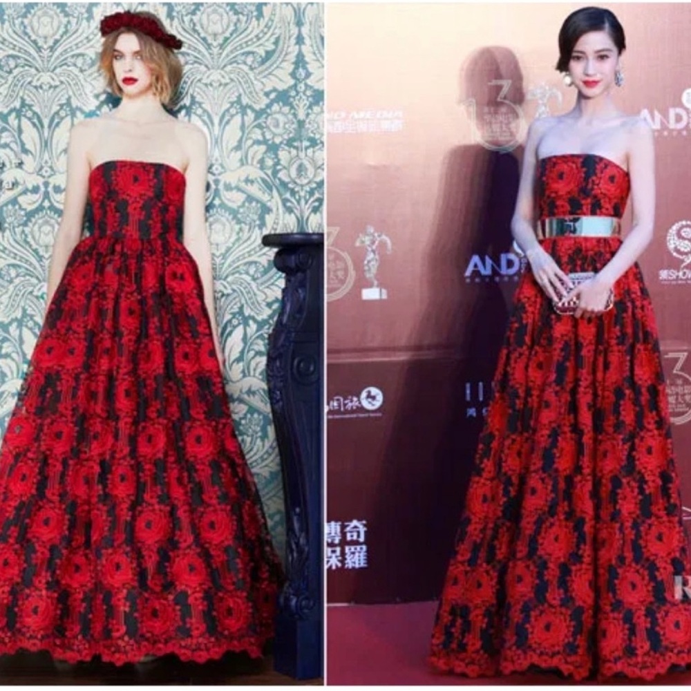 Alice and Olivia Kassandra Gown